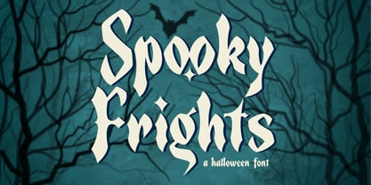 Czcionka Spooky Frights