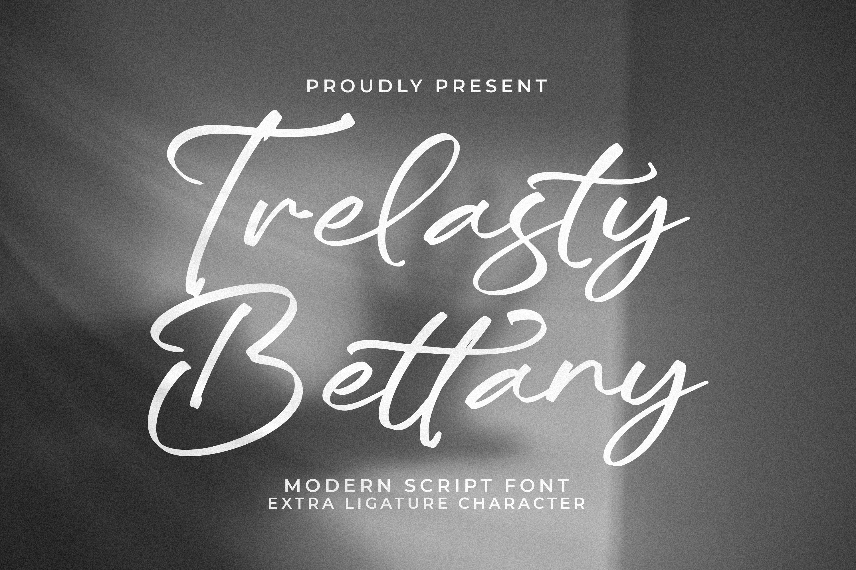 Czcionka Trelasty Bettany