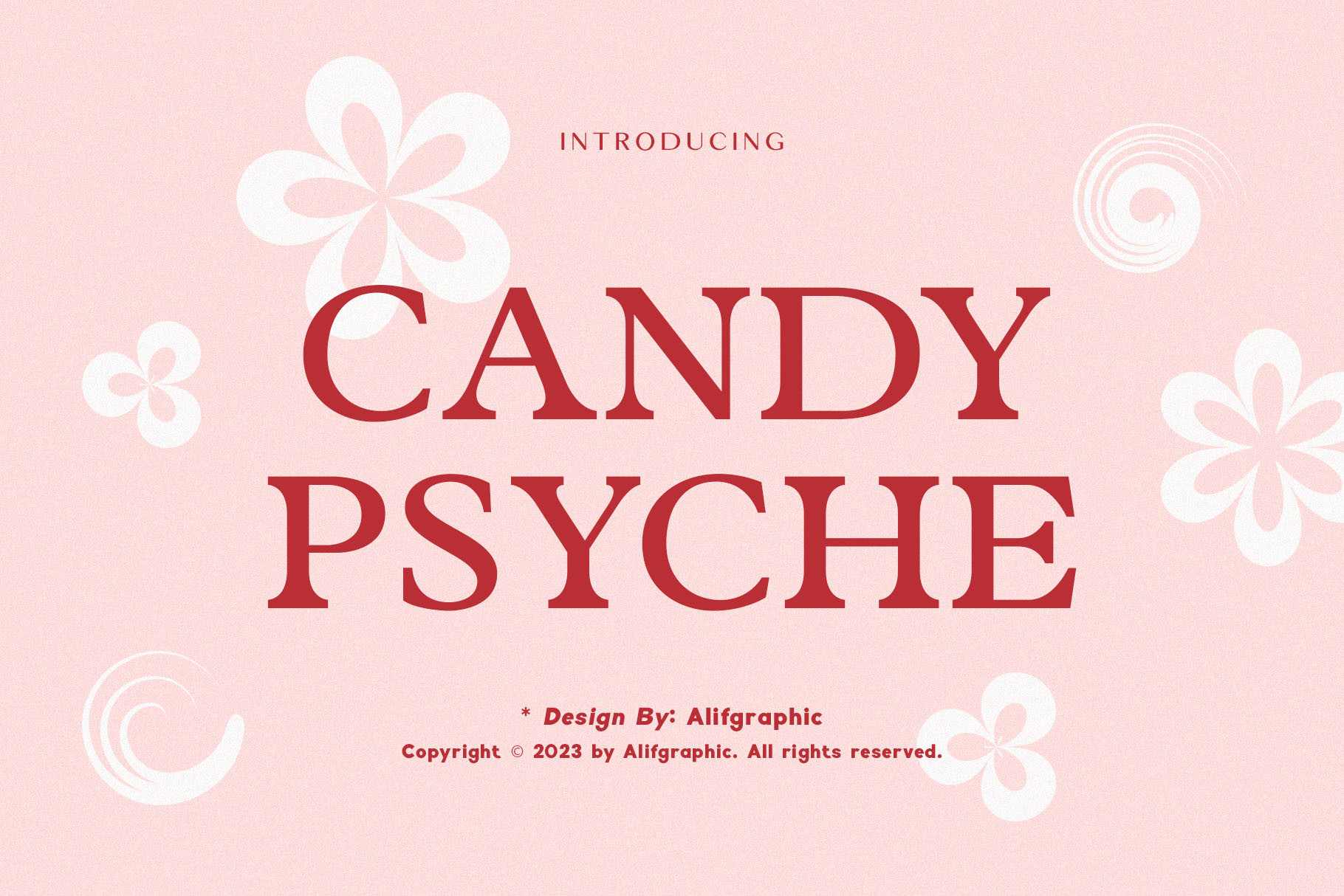 Czcionka Candy Psyche