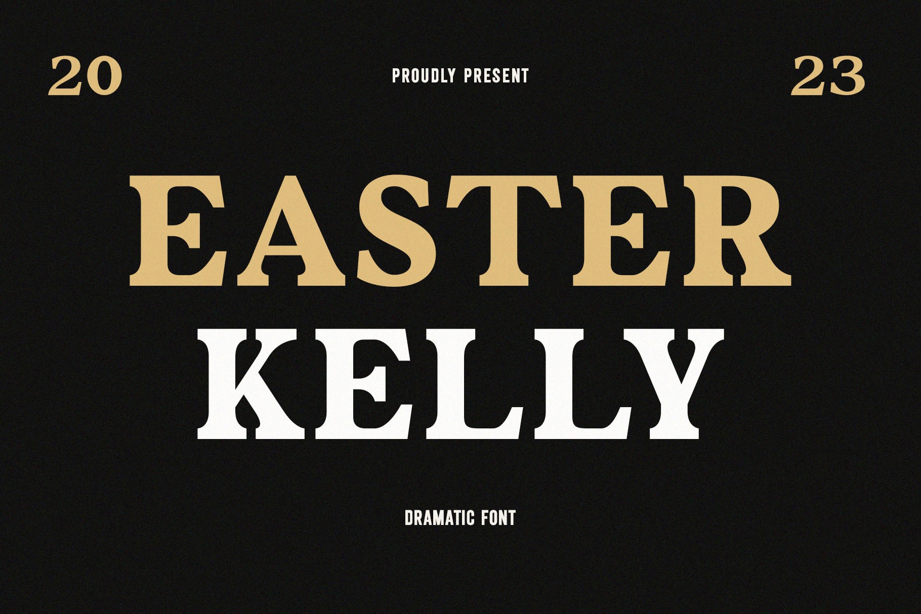 Czcionka Easter Kelly