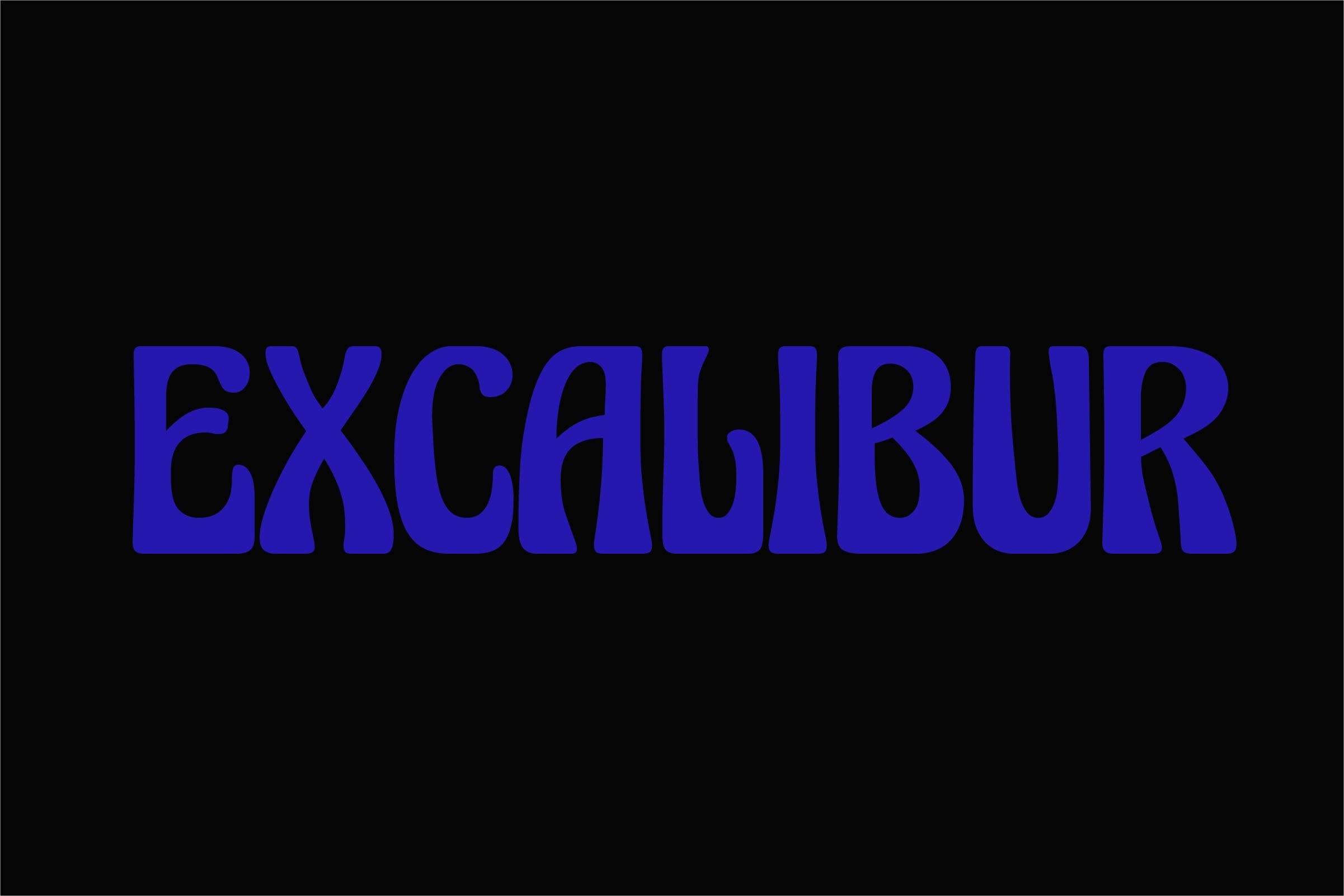 Czcionka Excalibur