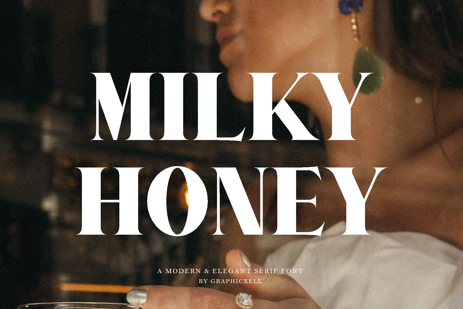 Czcionka Milky Honey
