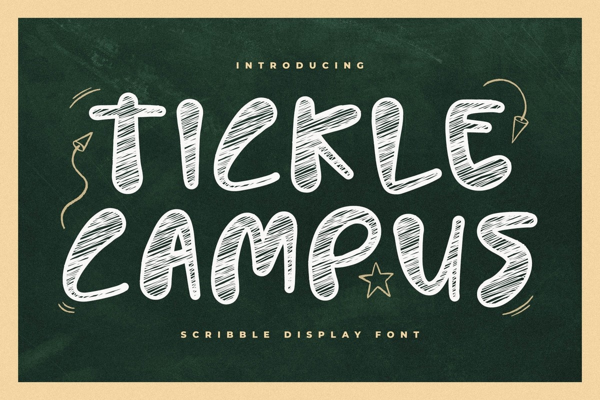 Czcionka Tickle Campus