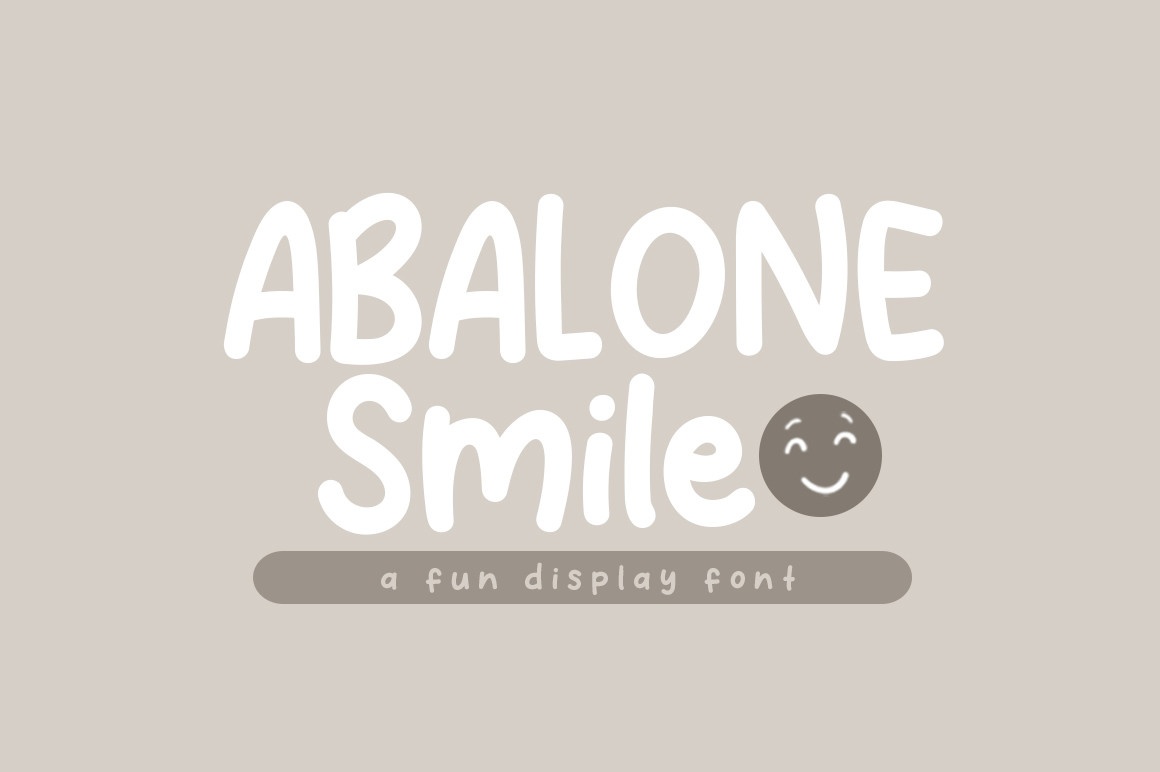 Czcionka Abalone Smile