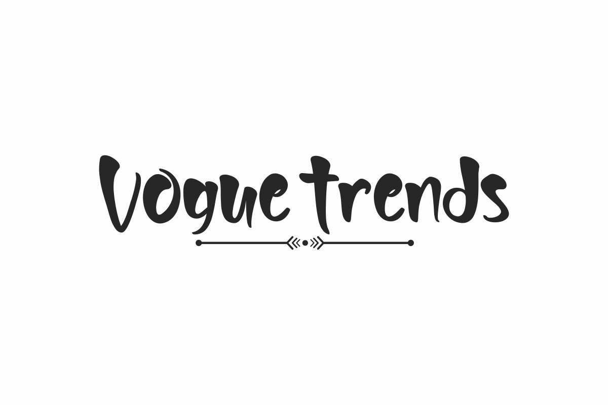 Czcionka Vogue Trends