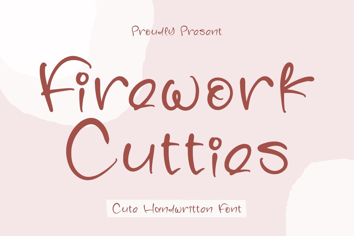 Czcionka Firework Cutties
