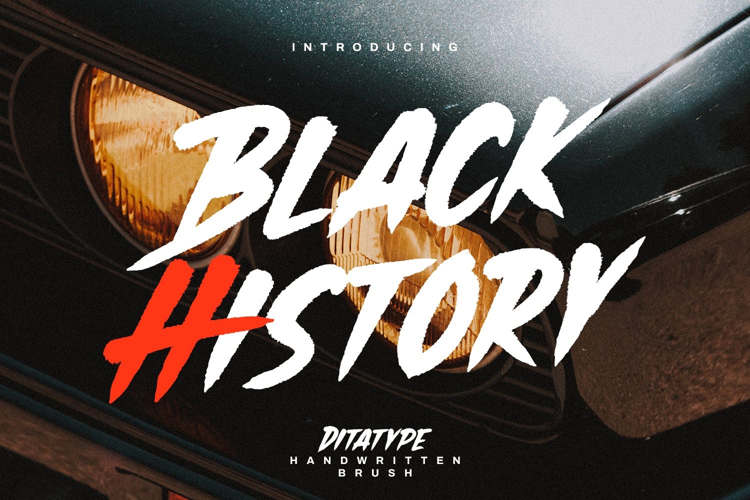 Czcionka Black History