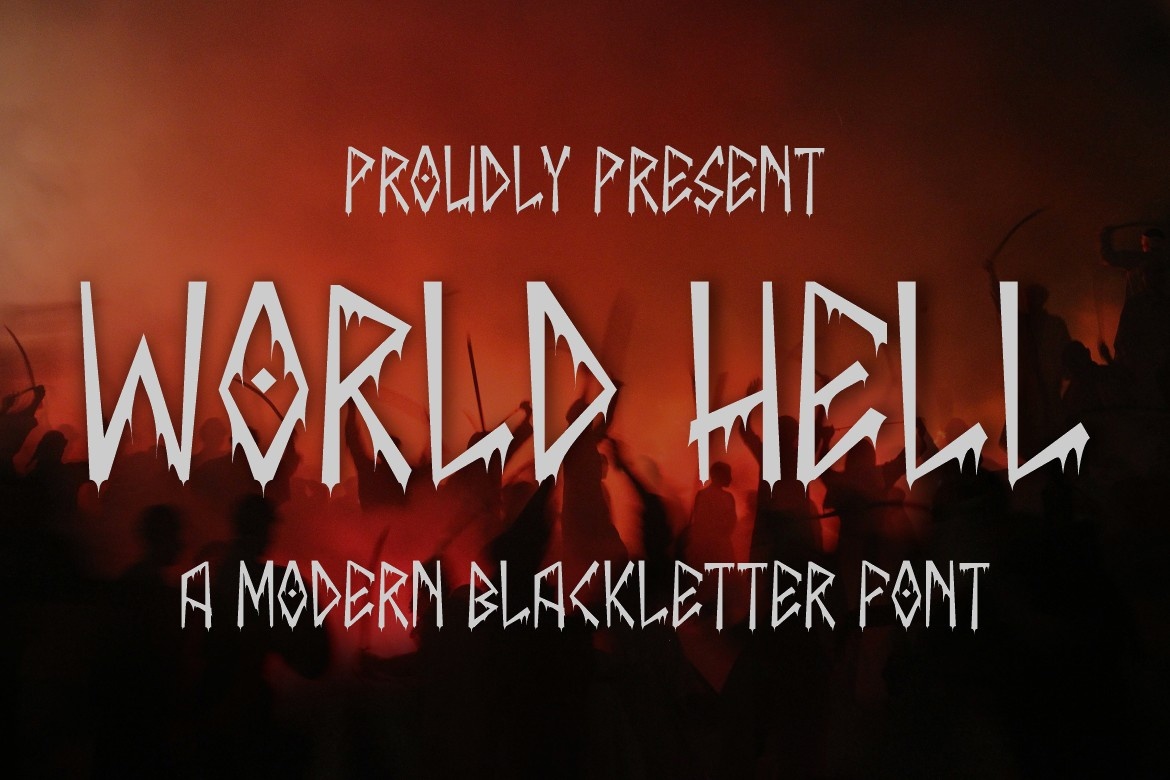 Czcionka World Hell