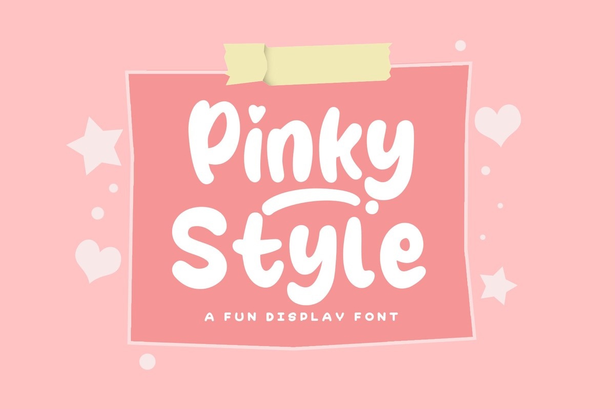 Czcionka Pinky Style