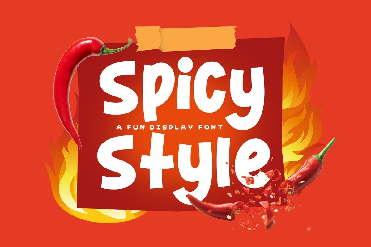 Czcionka Spicy Style