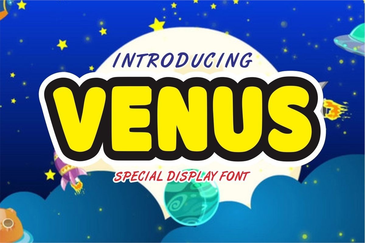 Czcionka Venus