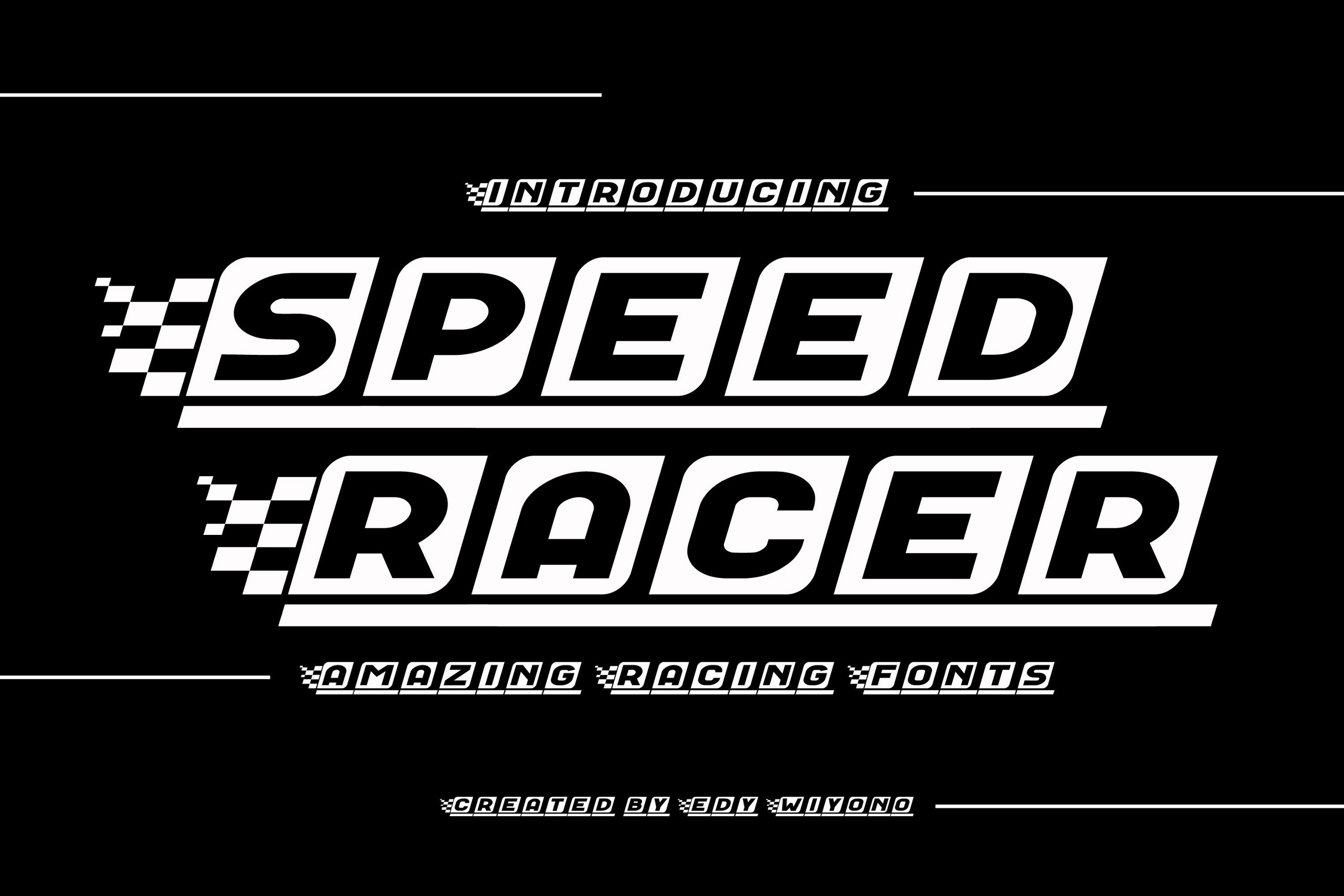 Czcionka Speed Racer