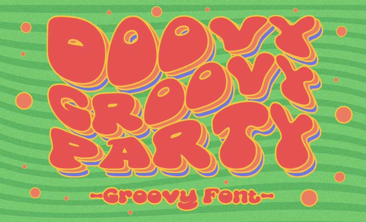 Czcionka Doovy Groovy Party