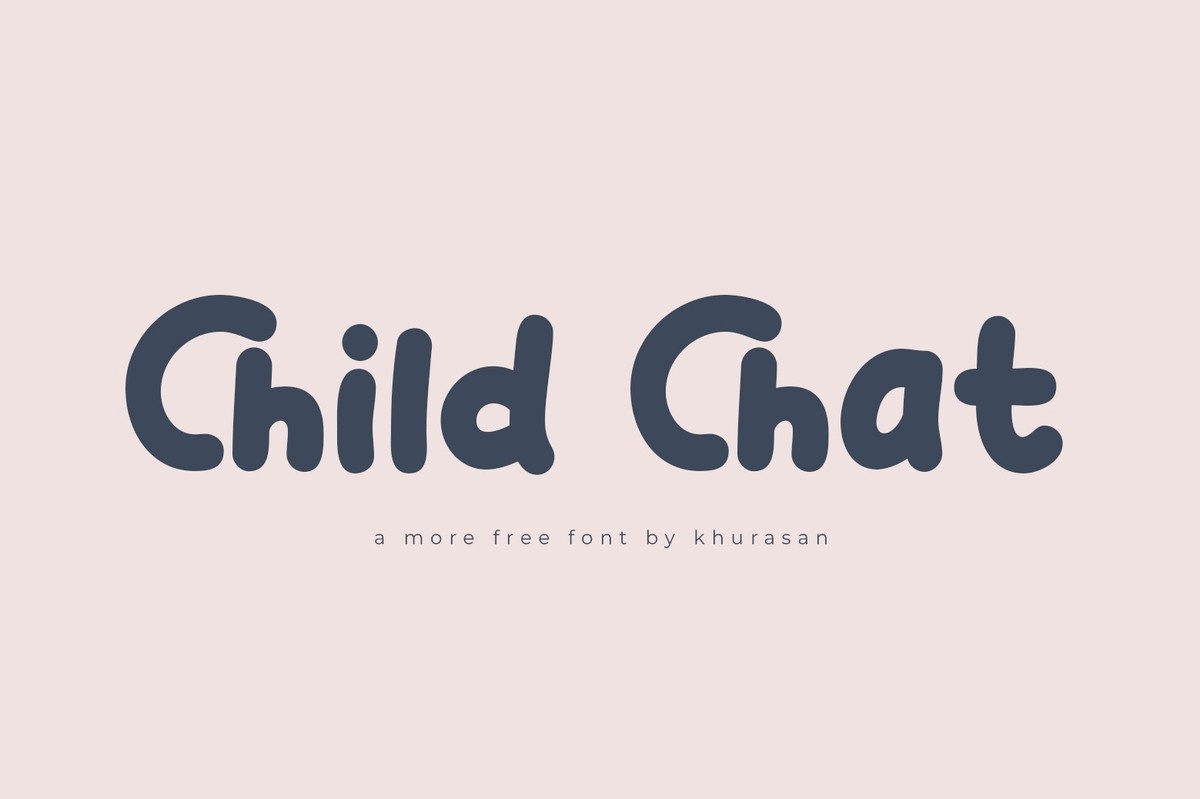 Czcionka Child Chat