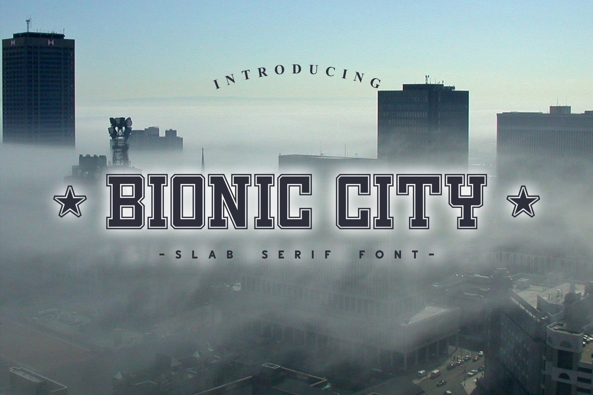 Czcionka Bionic City