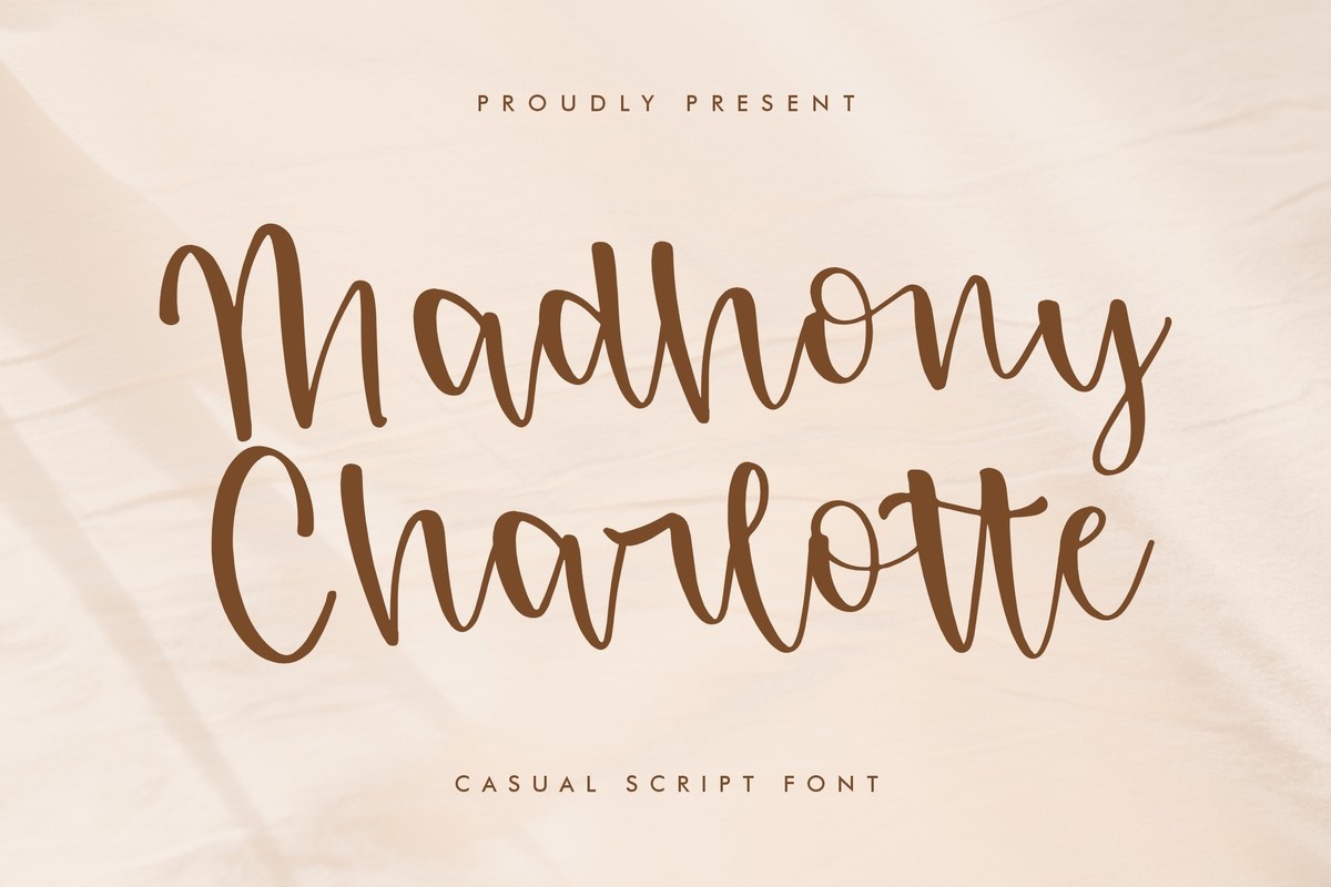 Czcionka Madhony Charlotte