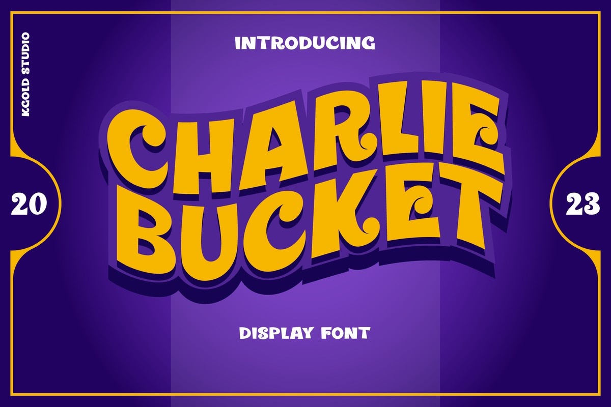 Czcionka Charlie Bucket