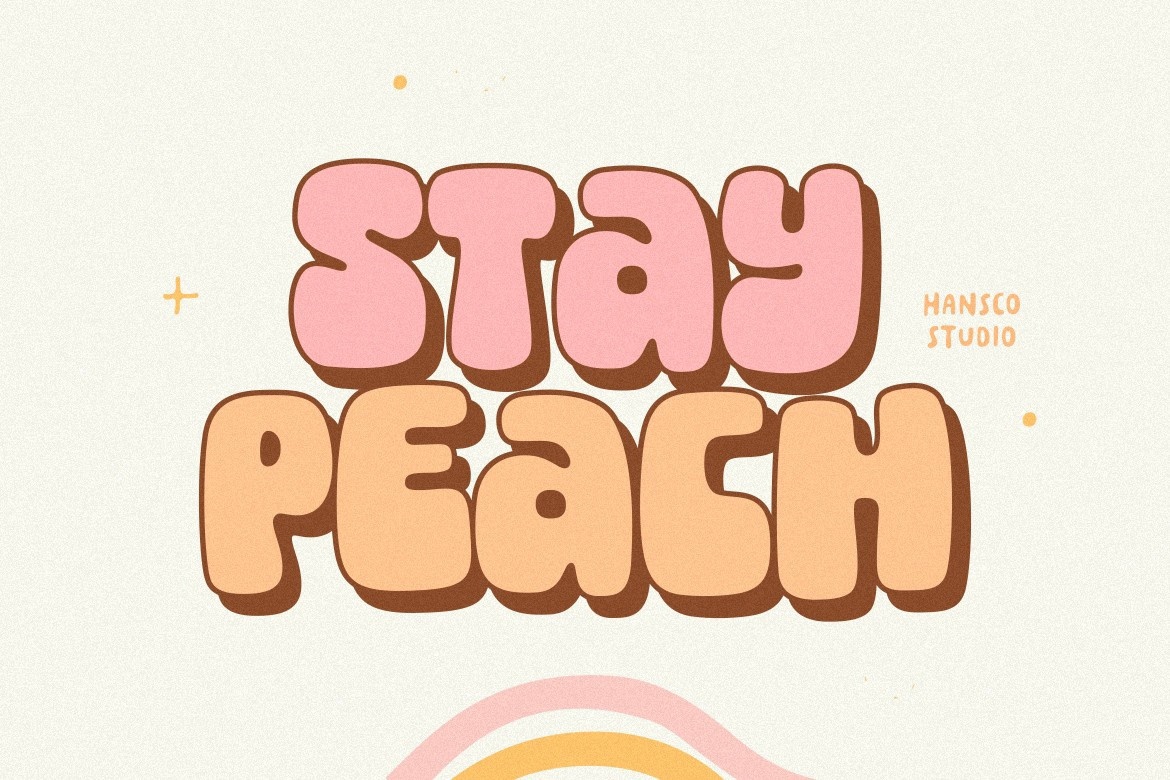 Czcionka Stay Peach