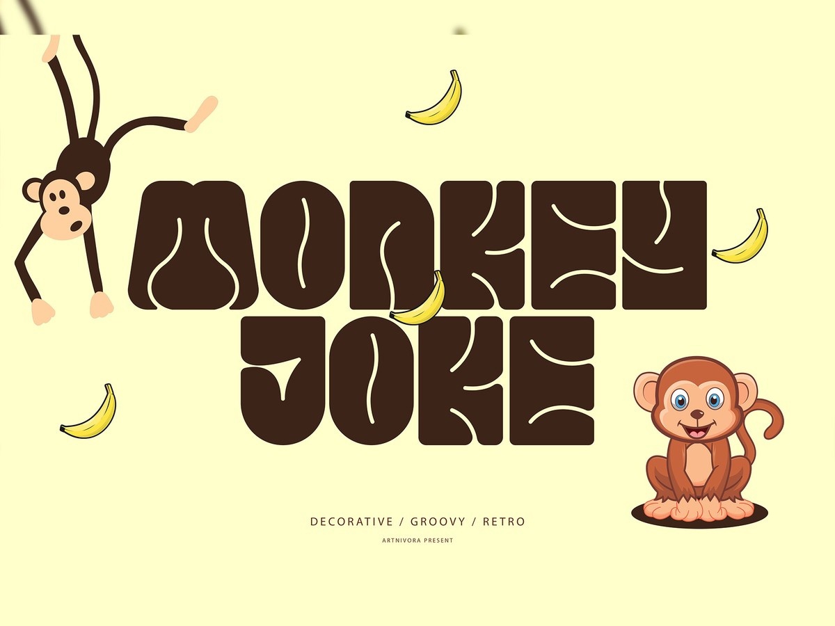 Czcionka Monkey Joke