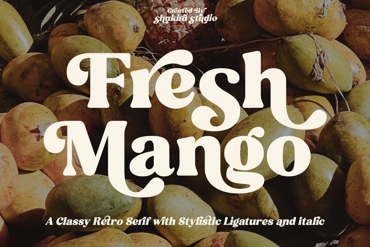 Czcionka Fresh Mango