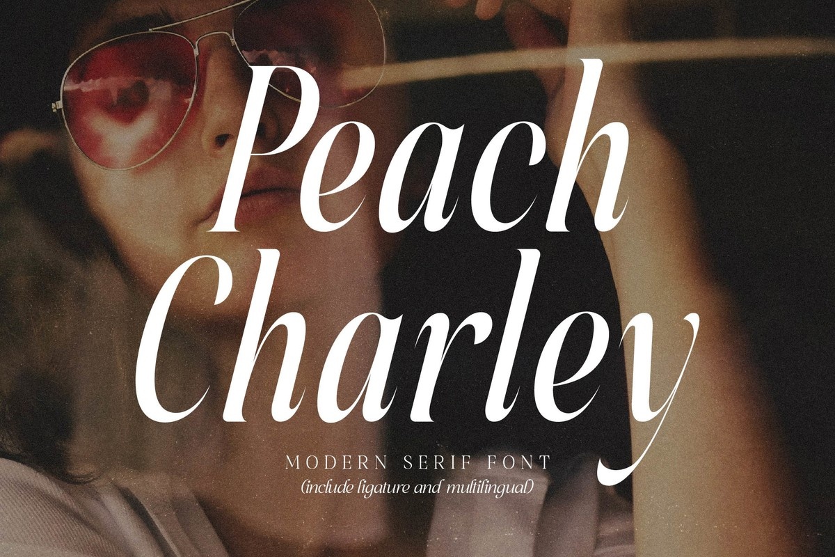 Czcionka Peach Charley