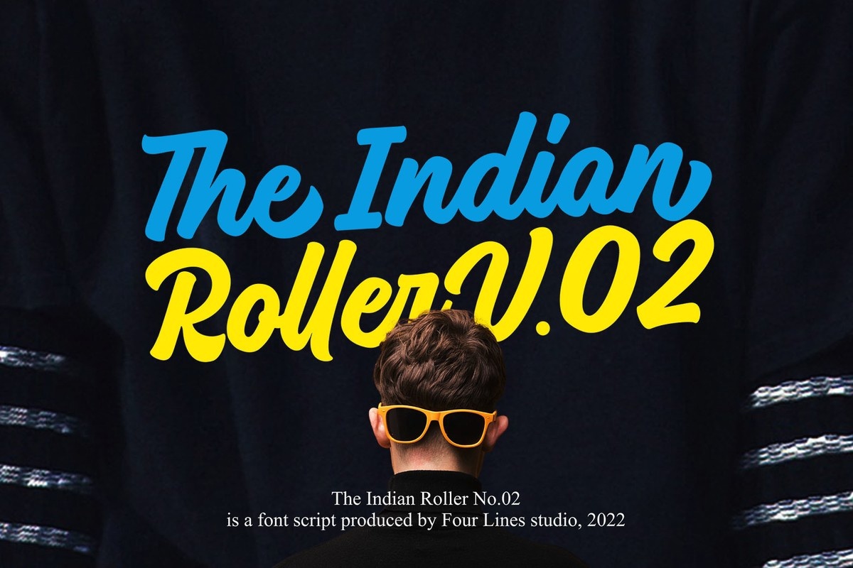 Czcionka Indian Roller V.02