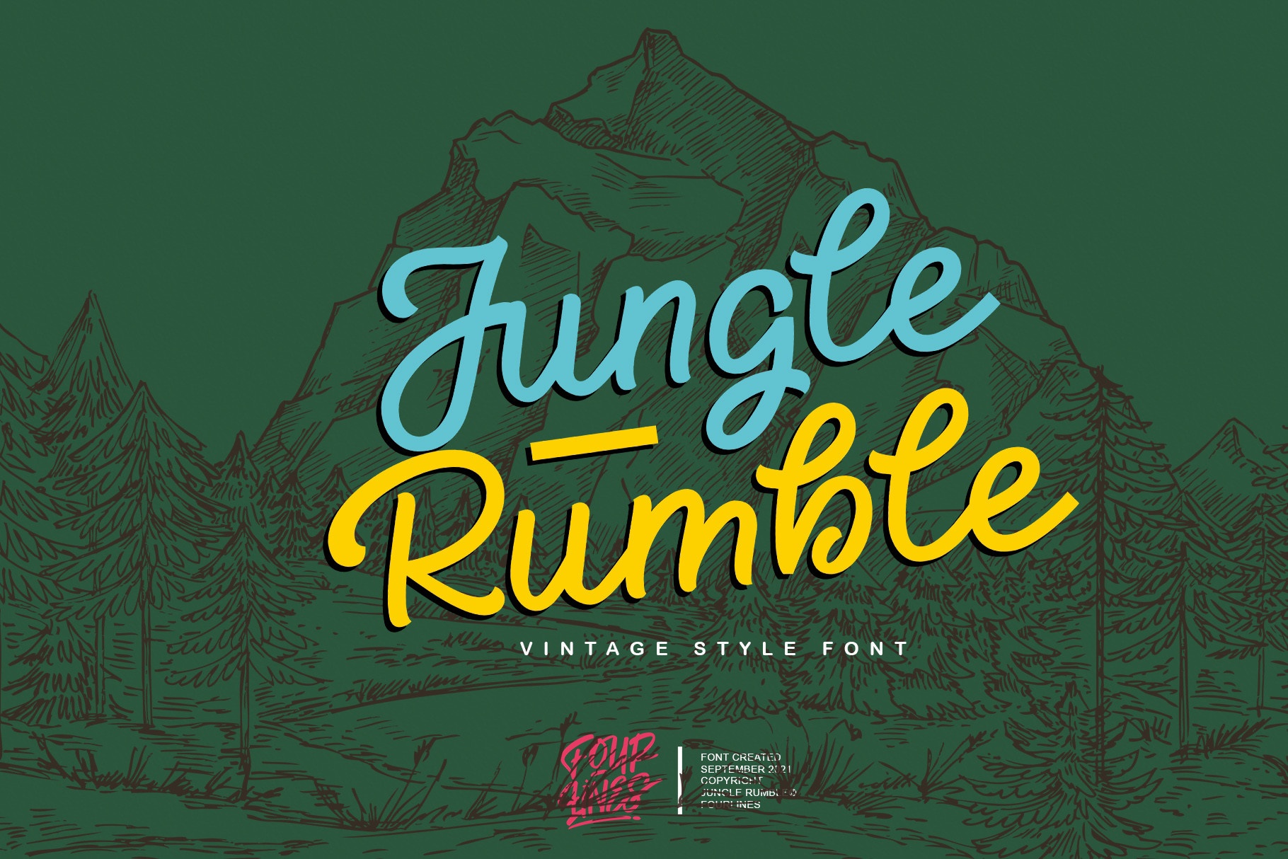 Czcionka Jungle Rumble