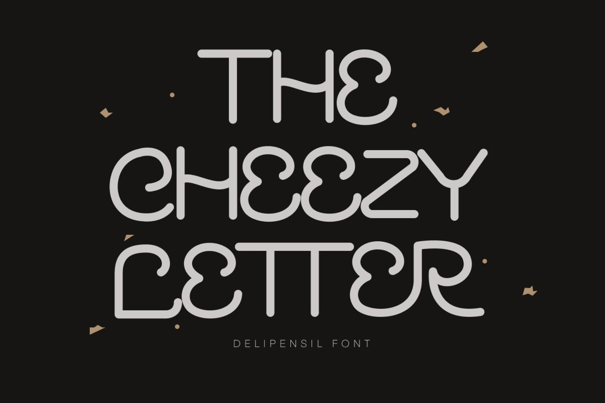 Czcionka The Cheezy Letter