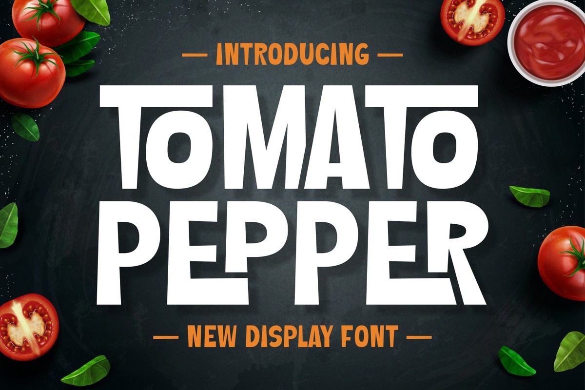 Czcionka Tomato Pepper