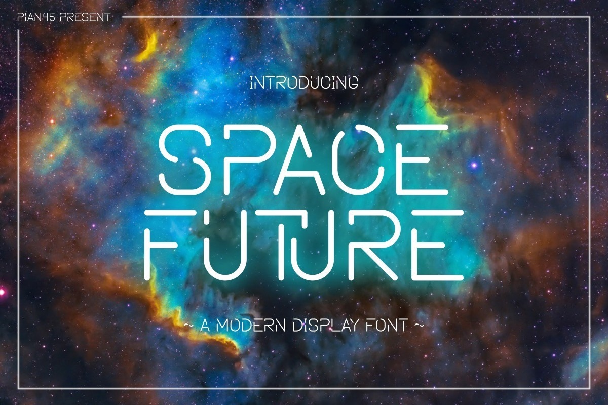 Czcionka Space Future