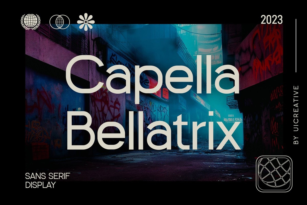 Czcionka Capella Bellatrix