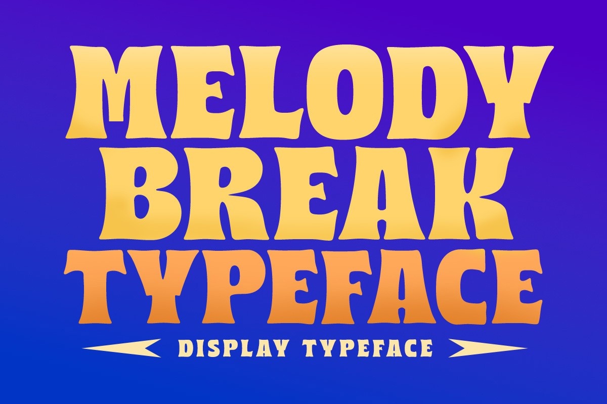 Czcionka Melody Break