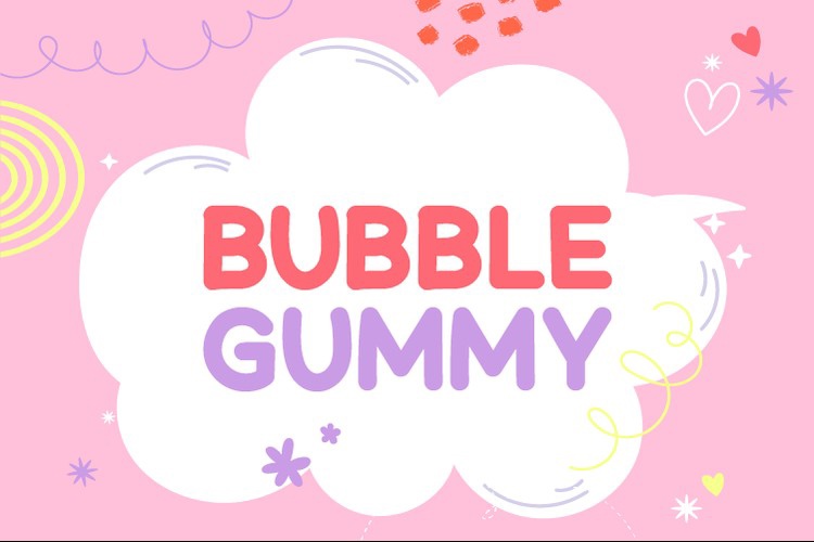 Czcionka Bubble Gummy