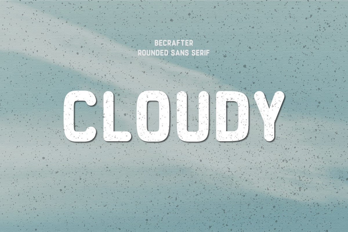 Czcionka Cloudy Rounded