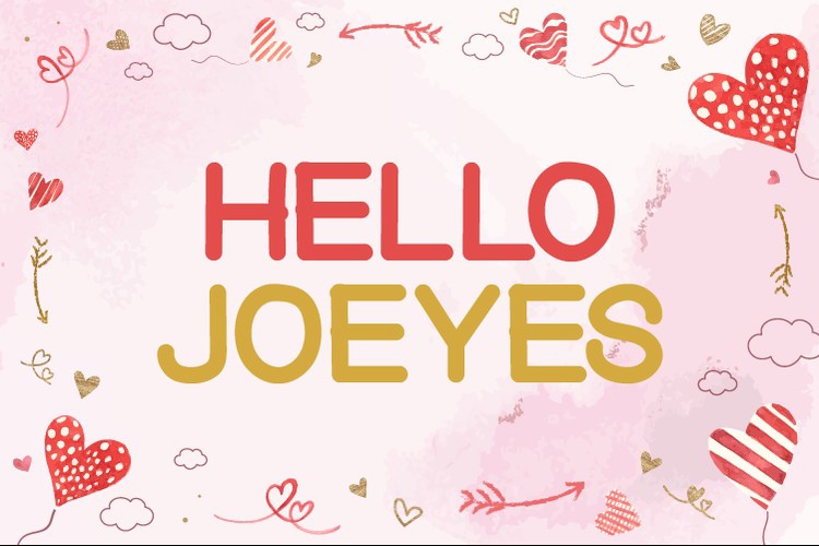 Czcionka Hello Joeyes