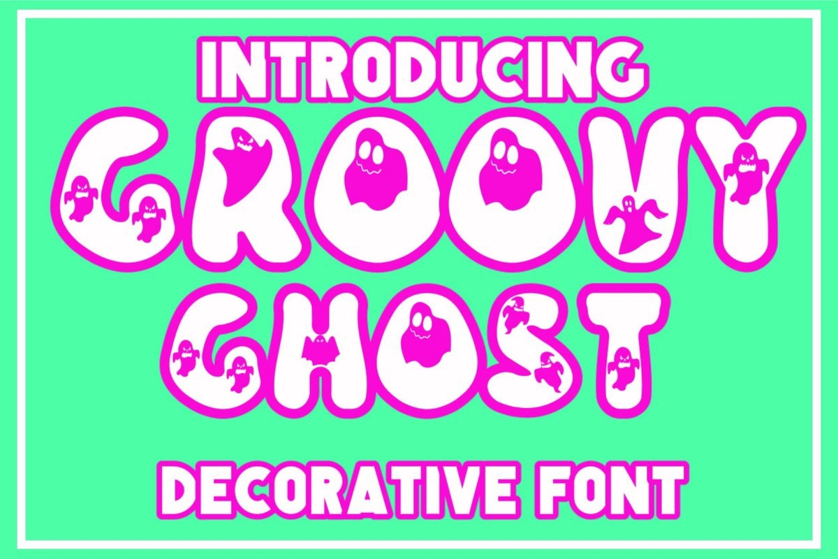 Czcionka Groovy Ghost