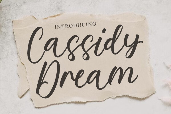 Czcionka Cassidy Dream