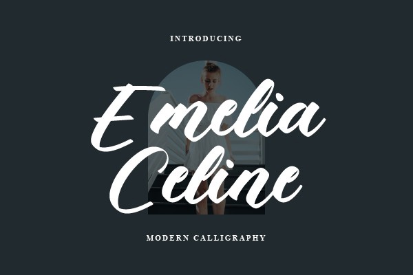 Czcionka Emelia Celine