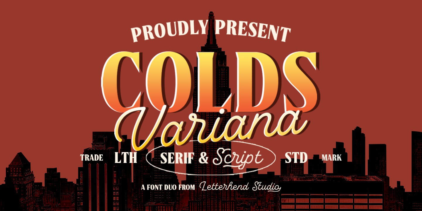 Czcionka Cold Variana