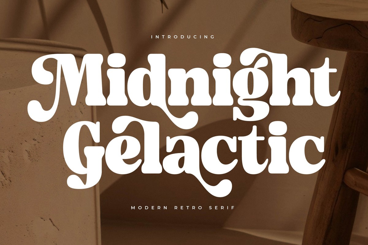 Czcionka Midnight Gelactic