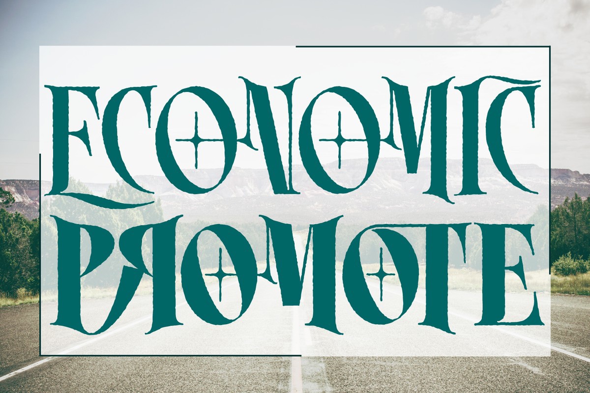 Czcionka Economic Promote