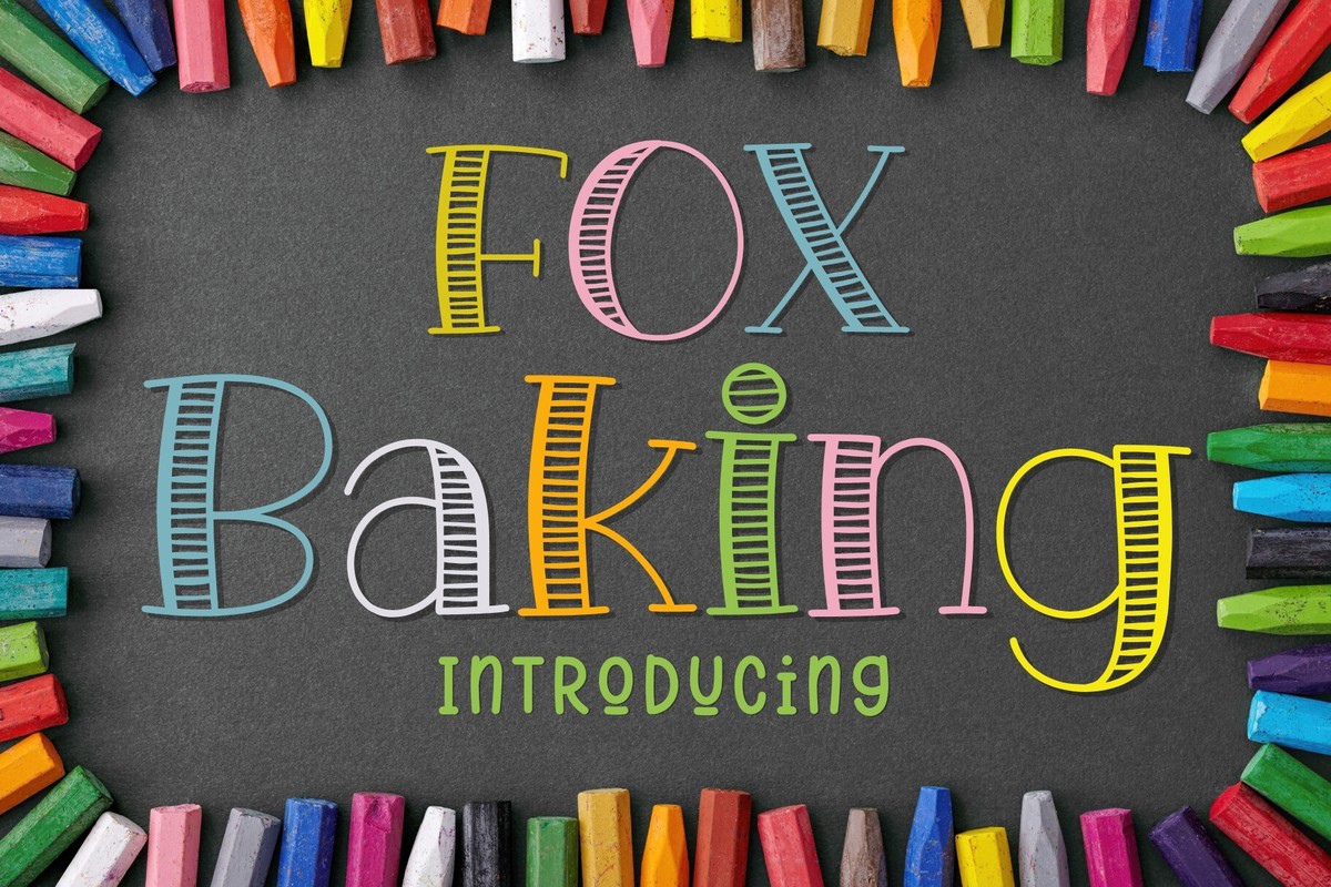 Czcionka Fox Baking