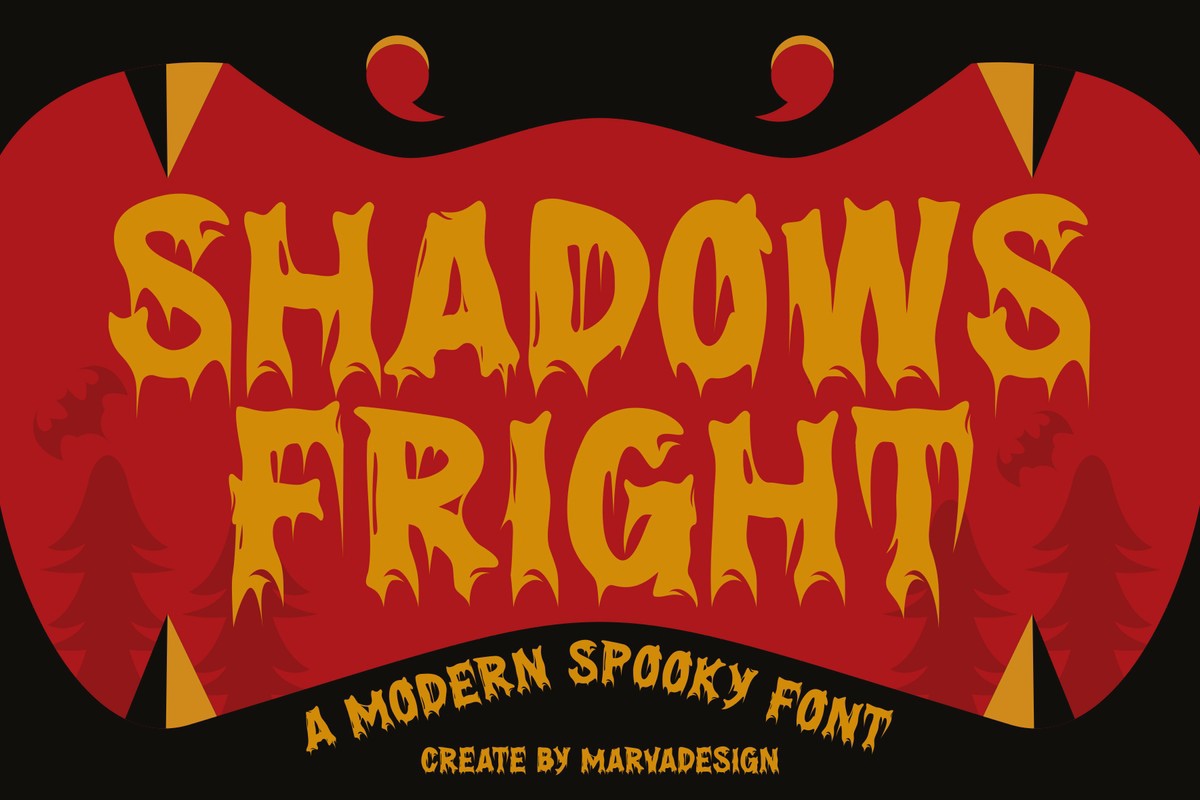 Czcionka Shadows Fright