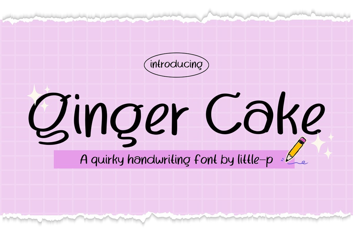 Czcionka Ginger Cake