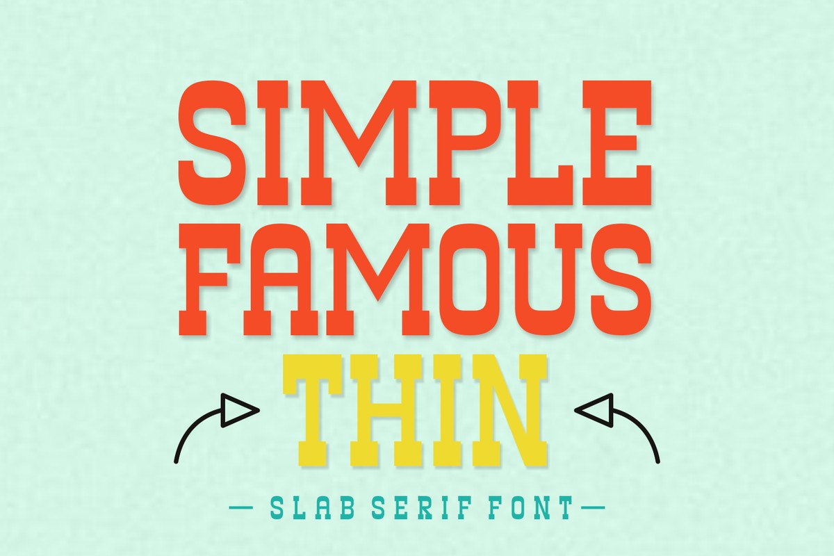 Czcionka Simple Famous Thin