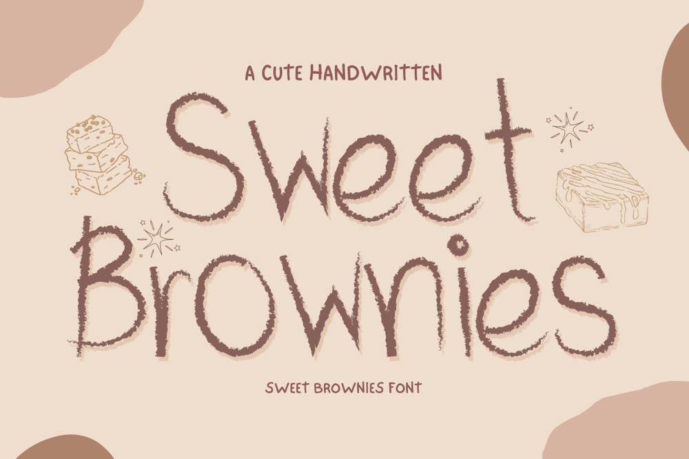 Czcionka Sweet Brownies