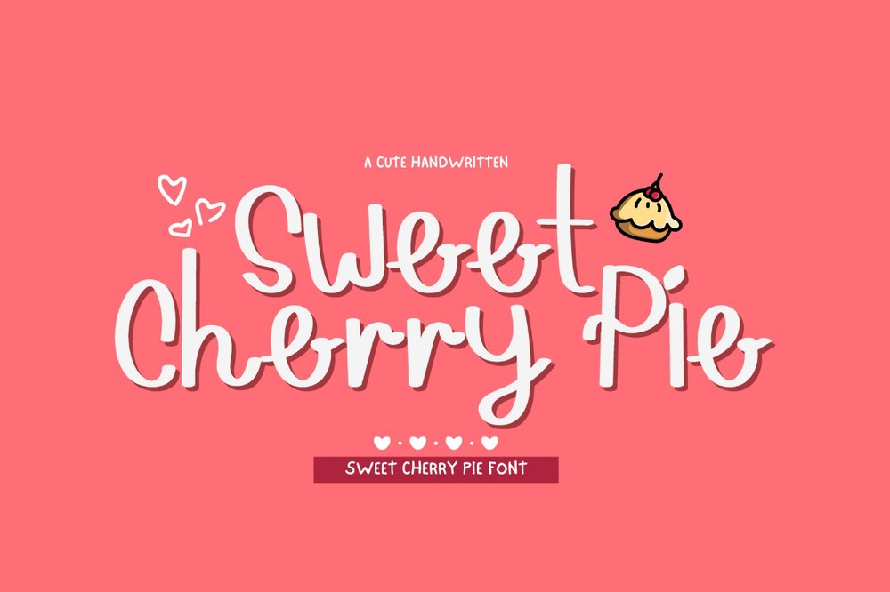 Czcionka Sweet Cherry Pie