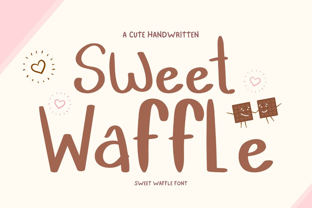 Czcionka Sweet Waffle