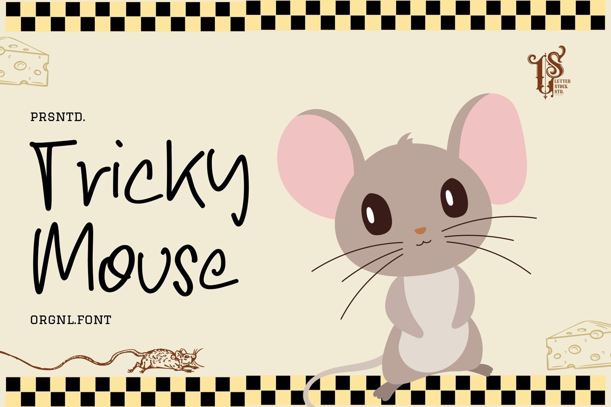 Czcionka Tricky Mouse