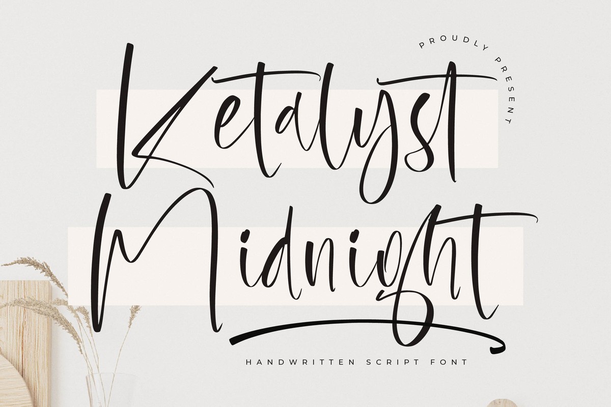 Czcionka Ketalyst Midnight